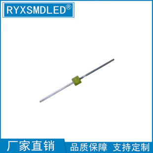 插件LED小蝴蝶F1.8MM一字型球头白色正白2421长脚超高亮LED灯珠