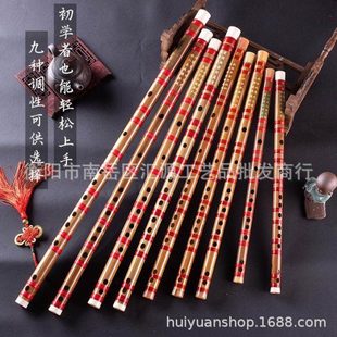 牛骨单节笛子 刻诗 C/D/E/F/G/A/降E调 横吹竹笛子演奏型民族乐器