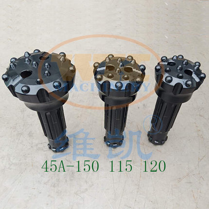 DHD340 4寸高风压潜孔冲击器钻头115 130 140 150高风压潜孔钻头