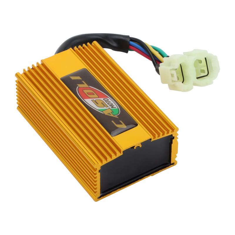 GOOFIT 6针大外壳CDI适配GY6 50cc -150cc ATV 卡丁车轻便摩托车