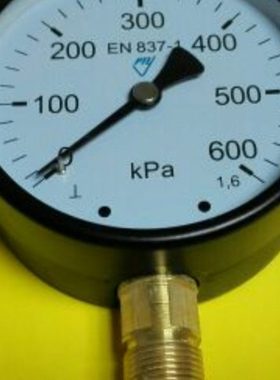 600KPA压力表0-100-200-300-400-500-600kpa压力测试100mmM20X1.5