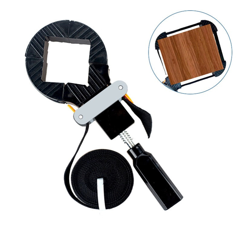 芸贝4米尼龙绑带夹子捆绑夹木工夹子拼板夹工具多边形角度夹夹具