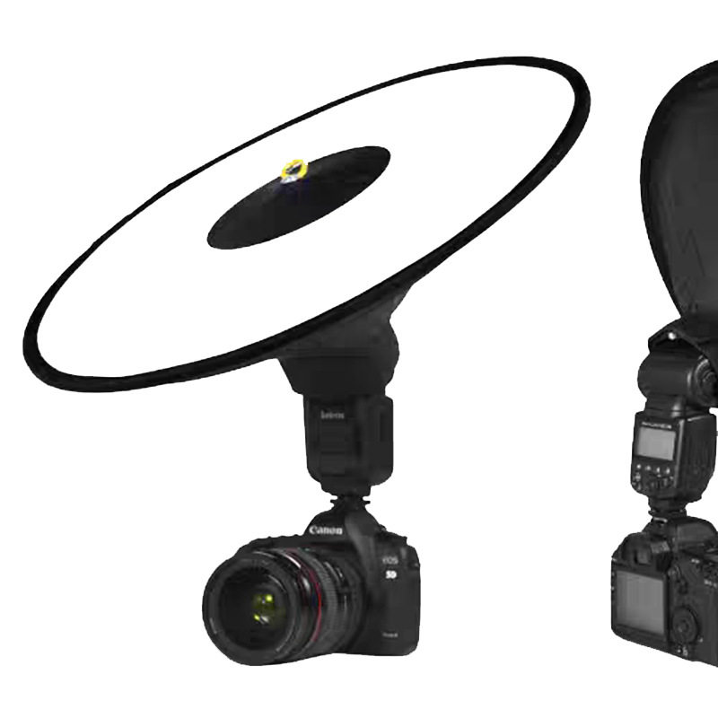 锥形环形柔光箱直径42cm柔光器具机顶柔光罩人像拍摄补光相机配件