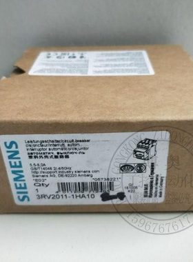 全新原装断路器3RV2011-1HA10 电流范围 5.5-8A 3RV20111HA10