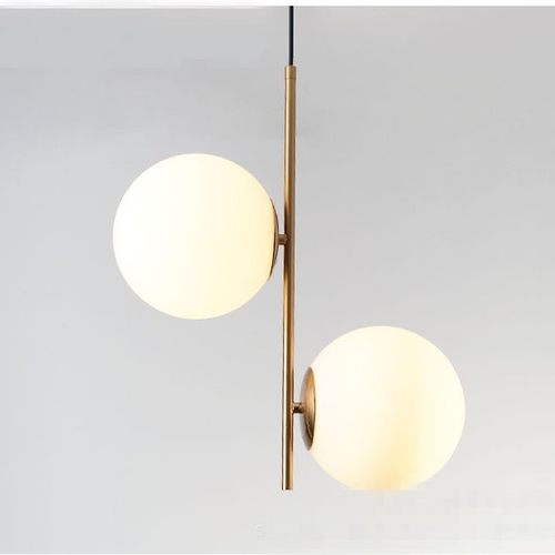 北欧餐厅小吊灯现代简约个性卧室床头飘窗吧台咖啡厅玻璃圆球吊灯