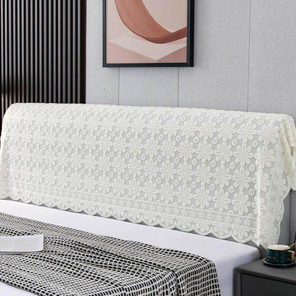 布艺软包床头罩床头靠背保护套防尘盖布盖巾1.5米1.8米简约搭巾,收纳整理,餐桌罩,淘宝优惠券,粉丝福利购,淘宝优惠卷