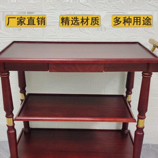 三层木餐车豪华静音轮送餐车酒店餐厅送菜车点心车收集车服务车,商业/办公家具,餐车/摆摊车/小吃车,淘宝优惠券,粉丝福利购,淘宝优惠卷