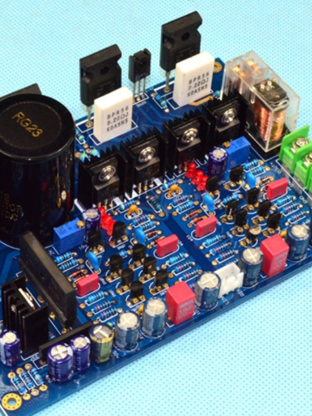 K30场效应管HiFi发烧级功放板成品板已测试好(可调A类甲类)