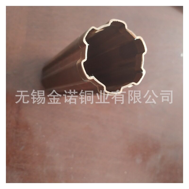 厂家T2紫铜管异形铜管D形铜管50*50*5矩形铜管加工定