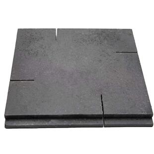 SIC碳化硅板用于日用陶瓷卫生洁具耐磨损导热度高的碳化硅承烧板