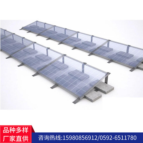跨境热销厂家直销太阳能光伏支架用于平屋顶安装压载系统