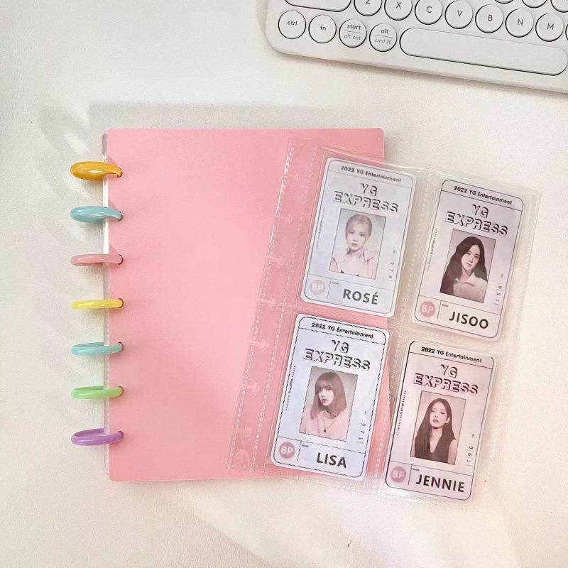 蘑菇扣卡册风活页孔拍立得3寸爱豆专辑小卡追星收纳,纺织面料/辅料/配套,纺织机械配件,淘宝优惠券,粉丝福利购,淘宝优惠卷