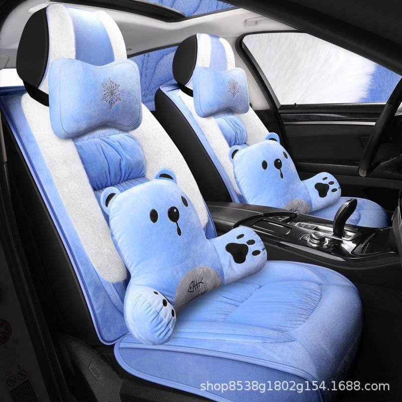 汽车坐垫冬天保暖加厚卡通可爱女士通用全包座套冬季短毛绒座椅垫,机械设备,其他机械设备,淘宝优惠券,粉丝福利购,淘宝优惠卷