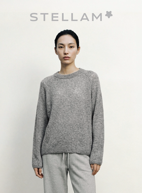STELLAM女装 AIR-CASHMERE纯羊绒针织衫毛衣