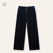 JOLIE 天鹅绒裤 宽松直筒裤 STELLAM女装 休闲裤