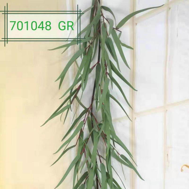 桉树叶眉叶藤条701048花客厅玄关装饰花橱窗布景仿真植物藤条