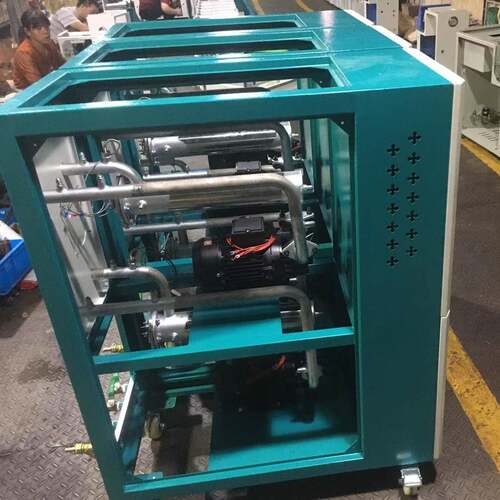 供应注塑机冷水机5HP水冷式冷冻机模具冷却冷凝器ABS水波纹