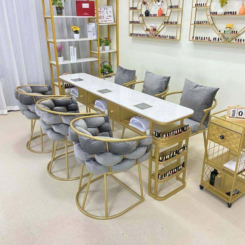 网红轻奢美甲美睫吸尘器美甲台双人套装美甲桌子美甲店桌椅一整套,机械设备,其他机械设备,淘宝优惠券,粉丝福利购,淘宝优惠卷