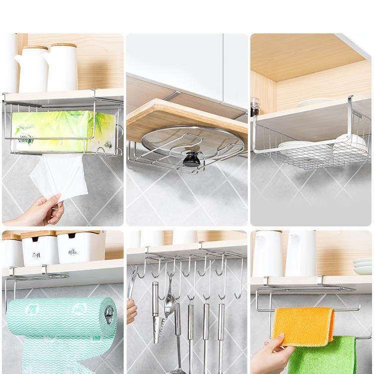 锅盖架不锈钢放置器架子家用厨房橱柜下吊柜下挂放菜板砧板置新款,收纳整理,烫衣板及配件,淘宝优惠券,粉丝福利购,淘宝优惠卷