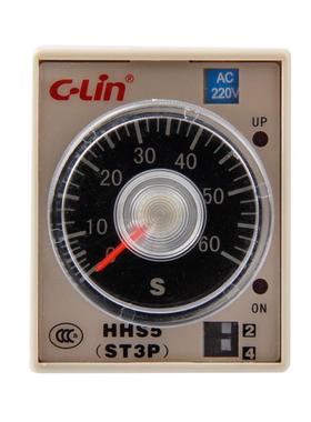 C-Lin欣灵HHS5-E(ST3PA-E)60s/10m/60m/6h延时时间继电器JSZ3A-E