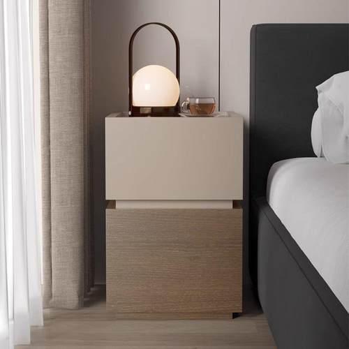 床头柜简约现代自由组合积木收纳柜卧室家用轻奢高级感床头置物架