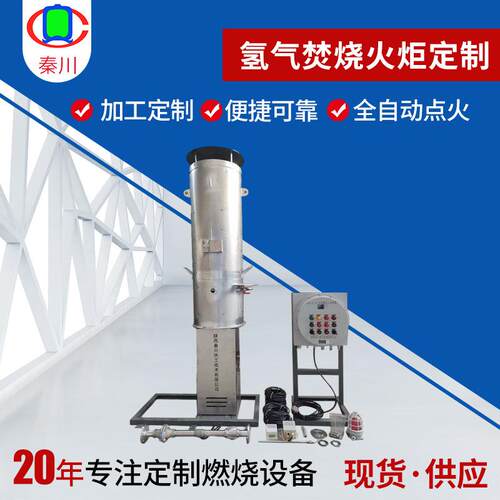 多规格氢气焚烧火炬小火引大火催化燃烧尾气放散火炬自动点火