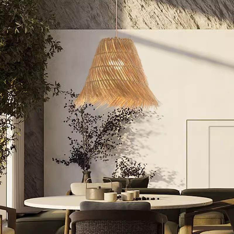 藤编吊灯餐厅复古民宿藤艺鸟巢灯饭店餐馆草帽灯罩竹艺竹编灯,纺织面料/辅料/配套,纺织机械配件,淘宝优惠券,粉丝福利购,淘宝优惠卷