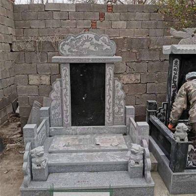 农村青石大碑土葬花岗岩烈士墓碑大理石公墓碑墓群用碑