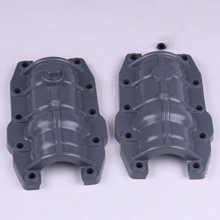 PVC哈夫节 63-315管道快速修补补漏器接头管件 PVC抢修节PVC哈夫