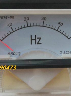 指针直流频率表85C17-50HZ 85C17-60HZ 10V 20MA  直流频率电压表