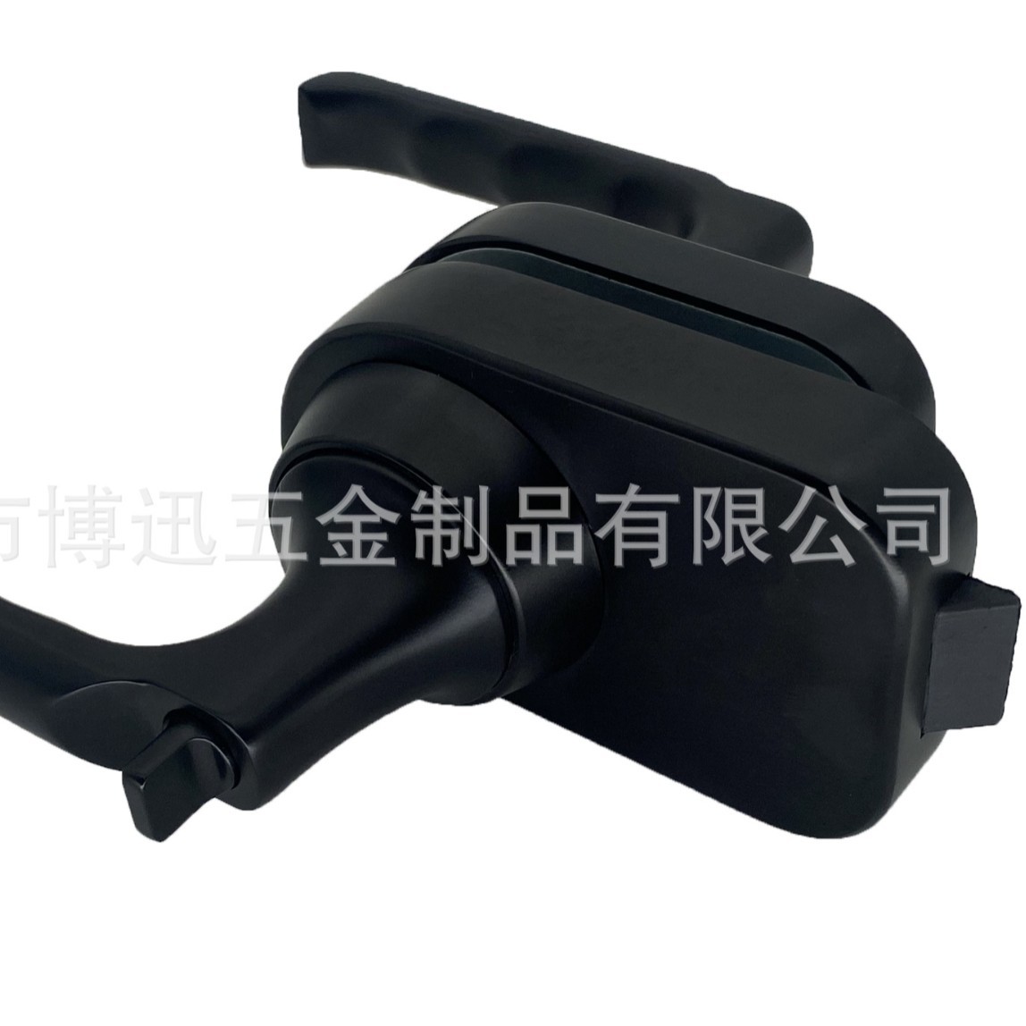 隔音房静音室快装玻璃门铝合金把手锁中央锁办公会议室锁隔断门锁