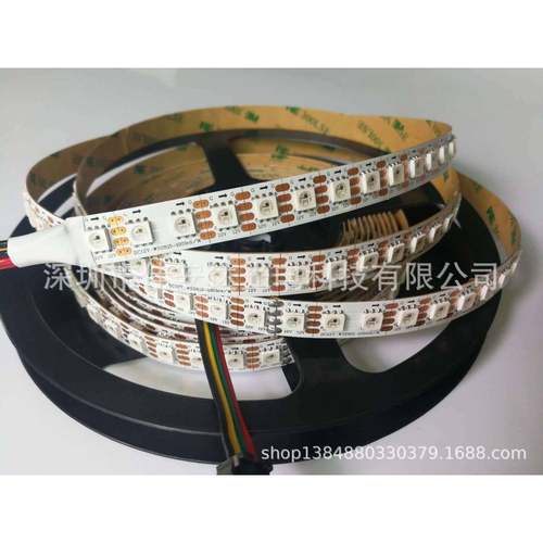 WS2815内置全彩灯条100灯WS2815断点续传灯带DC12V单点单控灯带