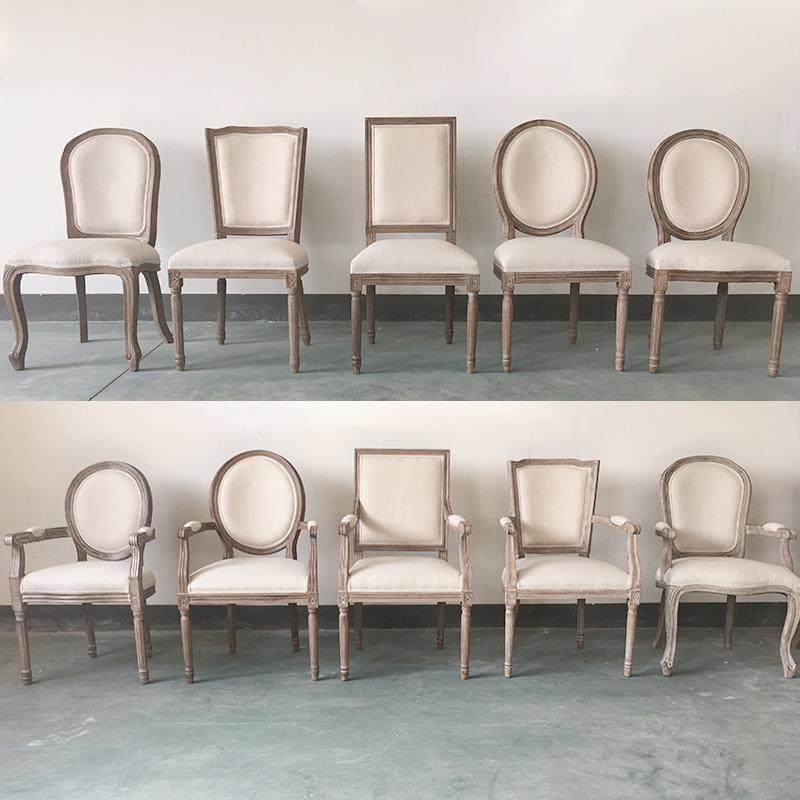 7K美式餐椅复古实木橡木家用影楼酒吧餐厅民宿别墅做旧法式扶手椅,纺织面料/辅料/配套,纺织机械配件,淘宝优惠券,粉丝福利购,淘宝优惠卷