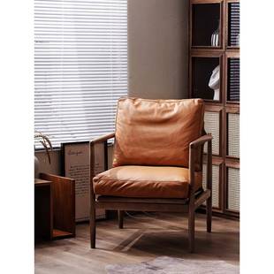 北欧真皮艺布艺沙发椅客厅休闲沙发书桌办公桌高坐实木单双人椅子