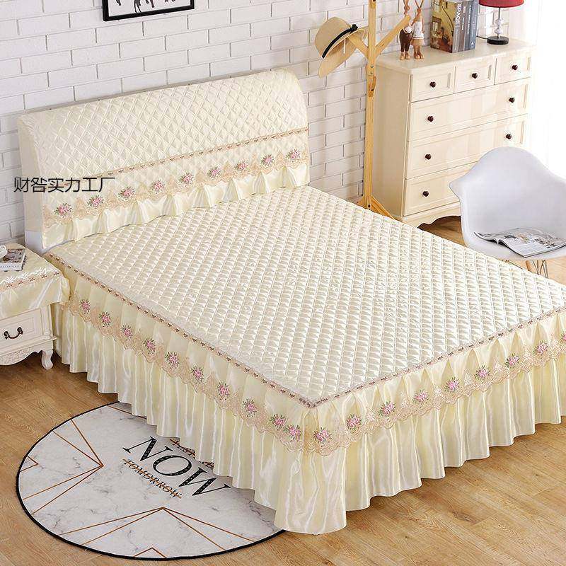 床头套罩床头罩床罩床套保护套床罩防尘罩单件床笠防尘罩床裙靠垫