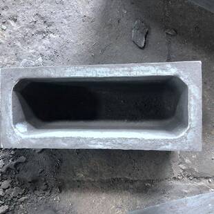 铜锭槽铝锭槽熔炉炼锌锡生铁锅自产翻砂铸造坩埚熔炼槽生铁件