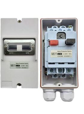 断器机M61防水电动机保护开关DZ16路2BSC防1水罩电保护器防潮