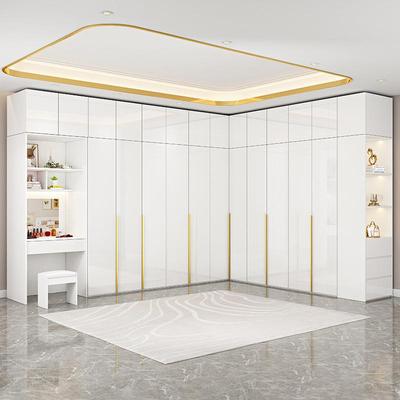 dnd烤漆衣轻奢卧室家用柜纳组合简约四五保六FPA收八门小户型环衣