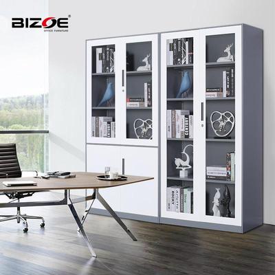 窄拆装柜铁皮BZCZ01文柜钢制带锁档案柜办公会边计资件料凭证厂家