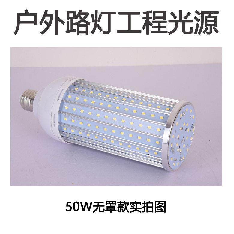 50W恒流宽压85-338灯265V铝材LED玉米12V24V36V电48V60V灯泡节能