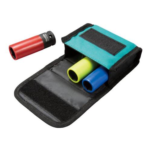 牧（MAKITA）电KUY动田扳手内修六角风批大汽飞工具1/2套筒套装汽