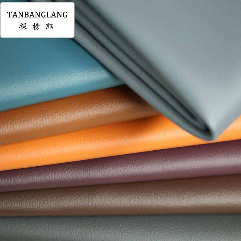 郎探榜u厂家现货YQW真超纤水革溶性p革沙发家具汽车皮革面料