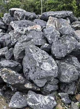 广州深圳东黑山黑色石米日式山水景水钵厂家石23870假山莞石孤造