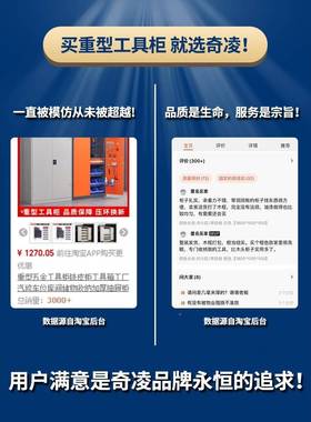重型五金汽工具柜纳铁皮柜工具箱工厂修车位库72719间储物收加抽