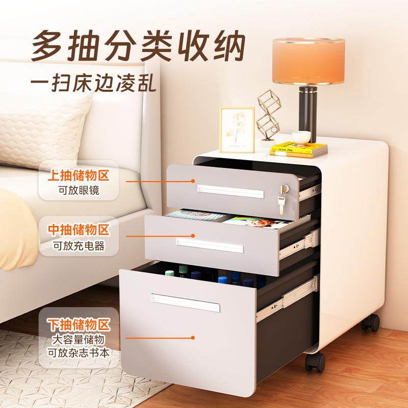 钢奶制床头柜简约代油风带锁202405-H储物现家用卧室铁艺收纳柜柜,玩具/童车/益智/积木/模型,其它,淘宝优惠券,粉丝福利购,淘宝优惠卷