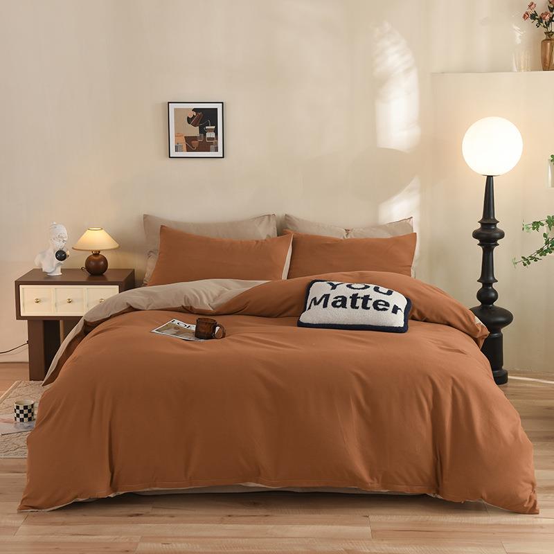 DW-007-1棉磨毛套单件150x200x2棉30单人1纯80冬季100全加厚被被