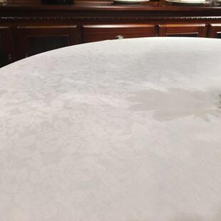 棉全色满店花台布餐桌满花桌布布餐桌垫酒专用酒店用品白现货