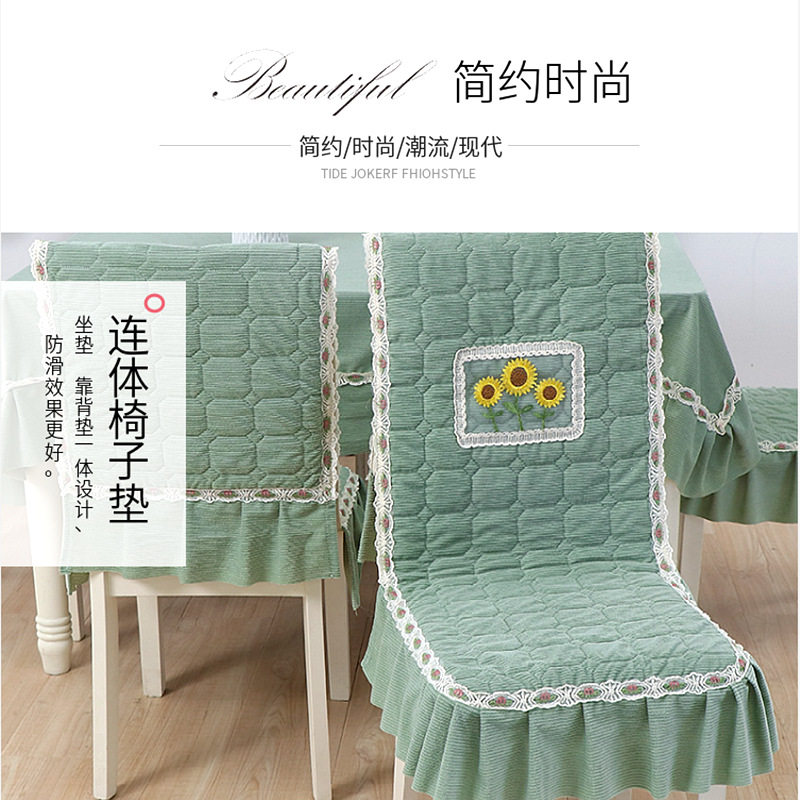 防滑加厚连体餐椅套正品