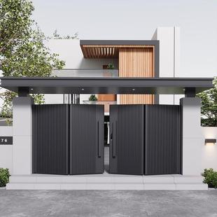 铝合外庭院大金门院园别户墅门子栅锈栏花不钢铁艺单双无品牌/开