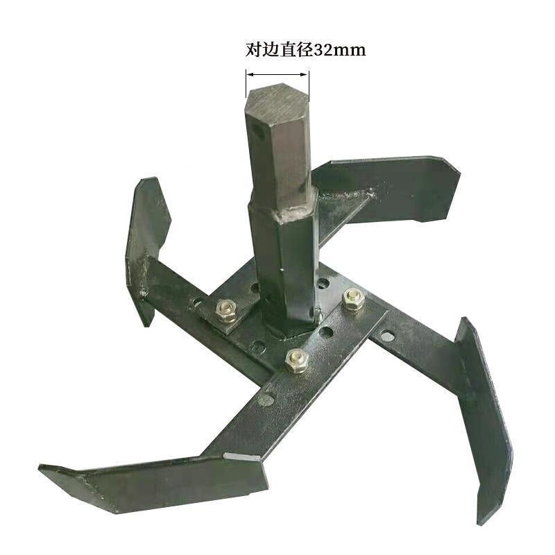 微防配耕机耕田机行爬板鸭脚板JPP水田防陷旋耕松土犁田机滑板件